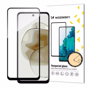 Wozinsky Full Glue karkaistu lasi Motorola Moto G73:lle