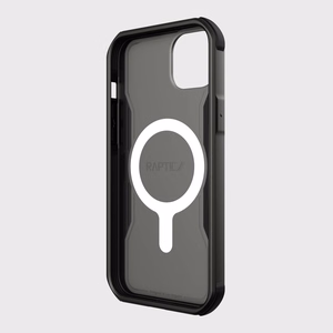 Raptic X-Doria Fort Case iPhone 14 Plus MagSafe panssaroitu suojus musta