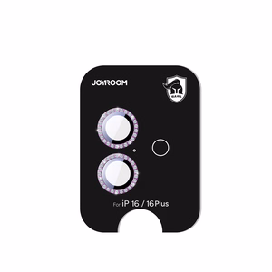 Joyroom JR-MSJ0275 protective glass for iPhone 16/16 Plus lenses - pink