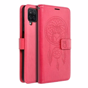MEZZO Kirjasuojakuori Samsung A12 / M12:lle dreamcatcher magenta