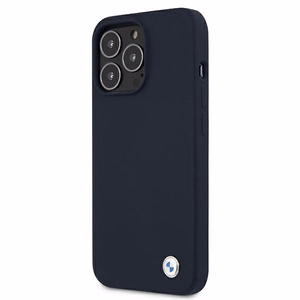 Suojakuori BMW BMHCP13LSILNA iPhone 13 Pro / 13 6,1" tummansininen/navy hardcase Silicone Signature