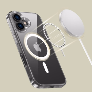 Tech-Protect FlexAir Hybrid MagSafe Suojakuori iPhone 16:lle - läpinäkyvä