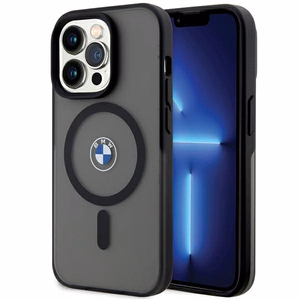 BMW IML Signature MagSafe suojakuori iPhone 15 Pro:lle - musta