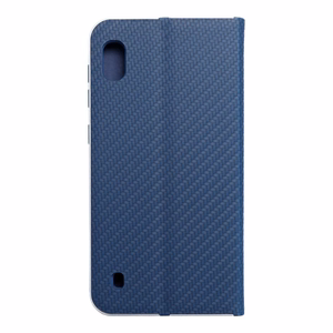 Flip-suojakuori Samsung A10:lle Luna Book Carbon sininen