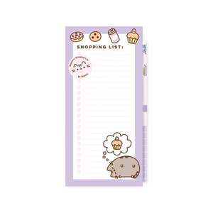 Pusheen Moments -magneettilehtiö jääkaappiin kynällä
