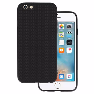 Tel Protect Liquid Air Suojakuori iPhone 6/6S:lle musta