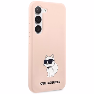 Karl Lagerfeld KLHCS23MSNCHBCP S23+ S916 kovakuori vaaleanpunainen/vaaleanpunainen Silikoninen Choupette