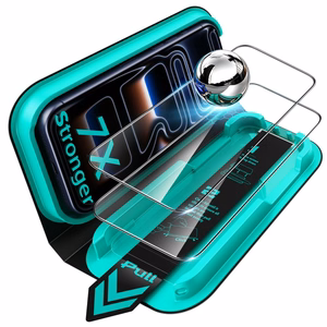 ESR UltraFit Armorite 2 kpl karkaistuja laseja malleille iPhone 18 Pro / 17 Pro, musta