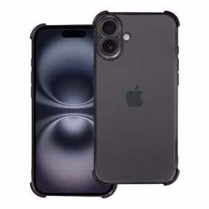 Suojakuori iPhone 16 PLUS:lle Antishock Electro musta