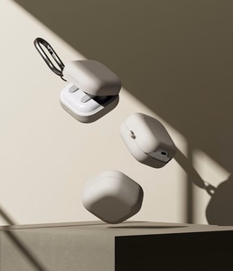 Ringke Silicone suojakuori Samsung Galaxy Buds 4 / 4 Pro:lle beige