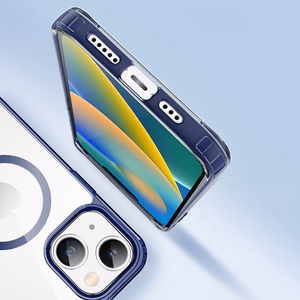 Dux Ducis Clin2 kotelo iPhone 14 Plus magneettinen suojus MagSafe harmaa