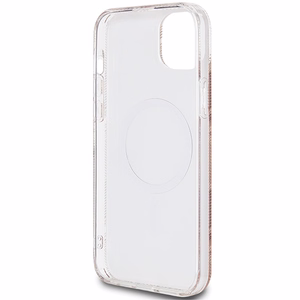 Guess IML GCube MagSafe Suojakuori iPhone 15 Plus / 14 Plus:lle - ruskea