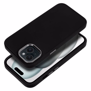 FRAME kotelo iPhone 15 musta