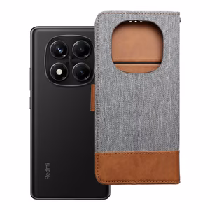 Läppäsuojakuori Xiaomi Redmi NOTE 14 PRO 4G -lle Jeans Book harmaa