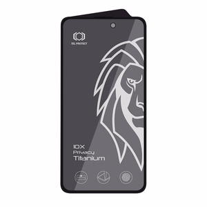 Suojalasi Tel Protect 10X Privacy Titanium iPhone 15 Pro Max