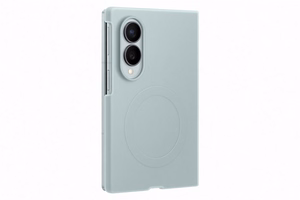Samsung Silicone Magnet Case for Samsung Galaxy Z Fold 8 compatible with MagSafe + 2 anti-reflective films - green