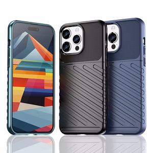 Panssaroitu iPhone 15 Pro Max Thunder Suojakuori - sininen
