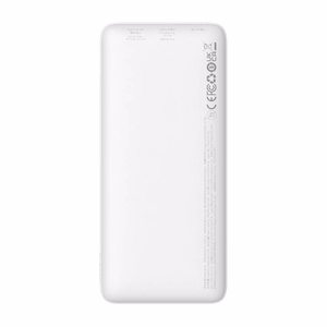 Baseus Airpow litiumpolymeeri-virtapankki 10000 mAh 20 W Valkoinen