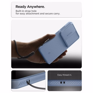Spigen Optik Armor Suojakuori Samsung Galaxy S26 Ultra:lle - sininen