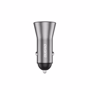 Car charger Dudao R4Max 55W USB-C/USB-A grey