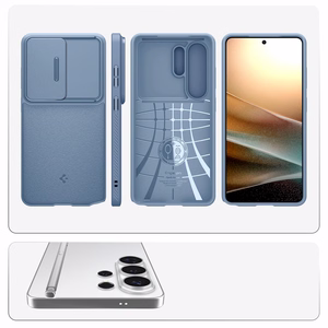 Spigen Optik Armor Suojakuori Samsung Galaxy S26 Ultra:lle - sininen