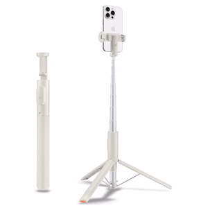 Spigen S541W Bluetooth Selfie Stick - White