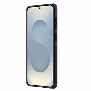 Nillkin Super Frosted Shield Pro suojakuori Samsung Galaxy S26:lle puoliläpinäkyvä musta