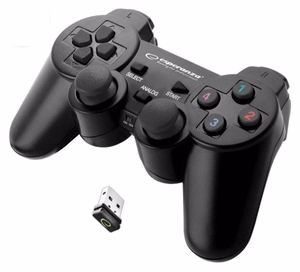 Esperanza EGG108K Gaming Controller Black USB 2.0 Gamepad Analogue / Digital PC, Playstation 3