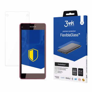 Sony Xperia Z1 Compact – 3mk FlexibleGlass puhelimen näytönsuoja