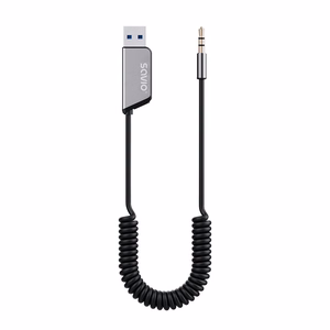 Savio TR-16 – Bluetooth 5.3 AUX -vastaanotin handsfree-puheluille ja Google Assistant/Siri -tuella