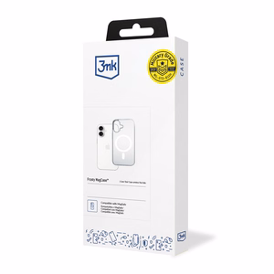 3mk Frosty MagCase iPhone 17:lle - valkoinen