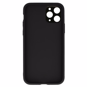 TEL PROTECT Nahkainen Carbon Suojakuori iPhone 11 Pro:lle musta