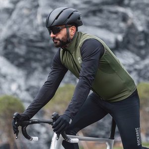 Rockbros TLMJ002 ROAD TO SKY insulated windproof vest M - green