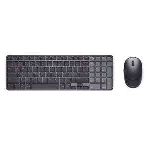Dell Pro 7 KM746 – rechargeable wireless compact keyboard-and-mouse set, Lithuanian QWERTY, black