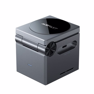 Acefast E18 Rubik's Cube 3 in 1 Inductive Charger - Black