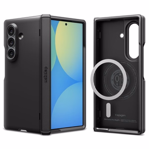Spigen Slim Armor Pro MagSafe -suojakuori mallille Samsung Galaxy Z Fold 8 Ultra – musta