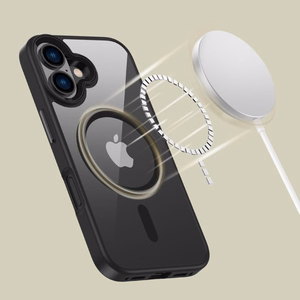 Tech-Protect MagMat MagSafe Suojakuori iPhone 16:lle - läpinäkyvä
