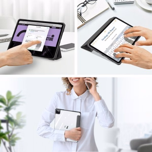 Phone Case Dux Ducis "Copa" for Apple iPad Air 13 (2025) / Air 13 (2024) / iPad Pro 12.9 (2018 / 2020 / 2021 / 2022) Black