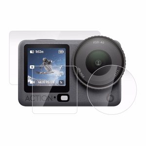 Puluz karkaistujen lasien setti DJI Osmo Action 6:lle (3 kpl)