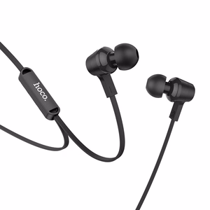 HOCO wire earphones Type C with microphone M86 black