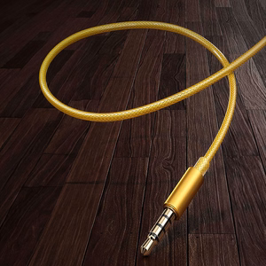 WEKOME YC05 Sakin Series wired in-ear headphones with 3.5 mm plug, gold