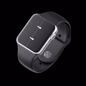 LCD näytön suojus 3mk Watch ARC Apple Watch 7/8 45mm 3 kpl 3 kpl