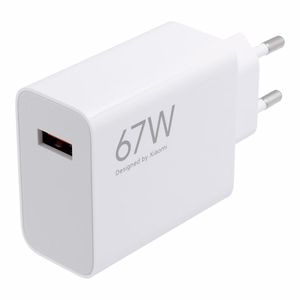 XIAOMI original charger USB A QC3.0 3A 67W MDY-12-EH white bulk