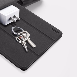Dux Ducis Domo PU Leather Case with Stand for Samsung Tab S10+ / S9+ / S9 FE+ - Black
