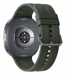 Samsung Galaxy Watch9 44 mm -älykello 3,81 cm:n (1,5 tuuman) AMOLED 480 × 480 -kosketusnäytöllä, Wi-Fi ja GPS, hopea