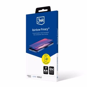 3mk Rainbow Privacy Karkaistu lasi Apple iPhone 16e:lle