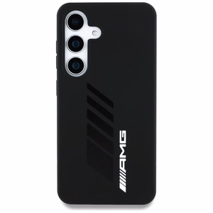 AMG Oversize Rhombs MagSafe Suojakuori Samsung Galaxy S25:lle - musta