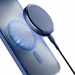 3mk Frosty MagCase sininen Suojakuori Apple iPhone 15 Plus:lle - sininen