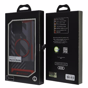 Audi IML Sport MagSafe Suojakuori iPhone 13 Pro Maxille - musta