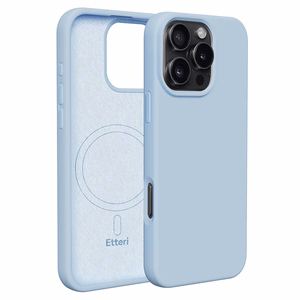 Etteri Silikoninen Mag suojakuori iPhone 16 Pro Max 6,9:lle vaaleansininen